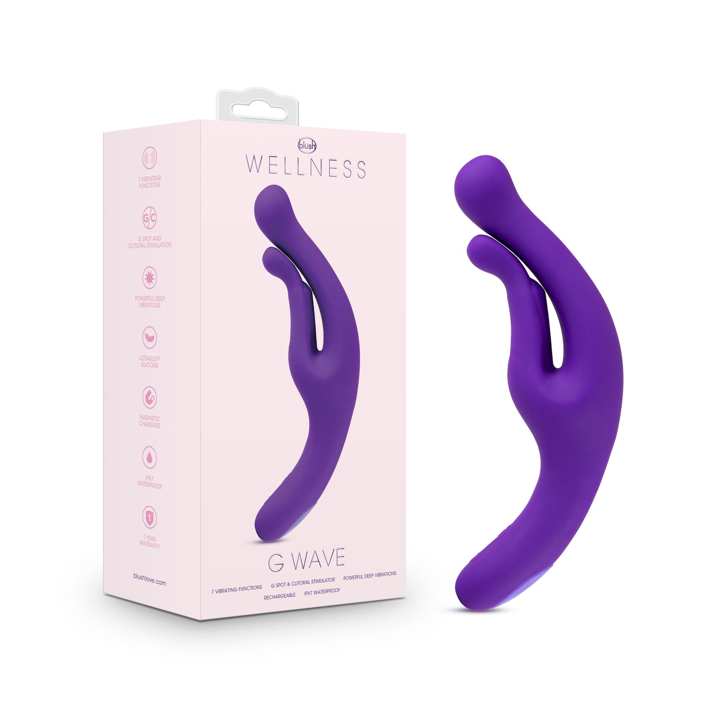 Wellness - G Wave Vibrator -Purple