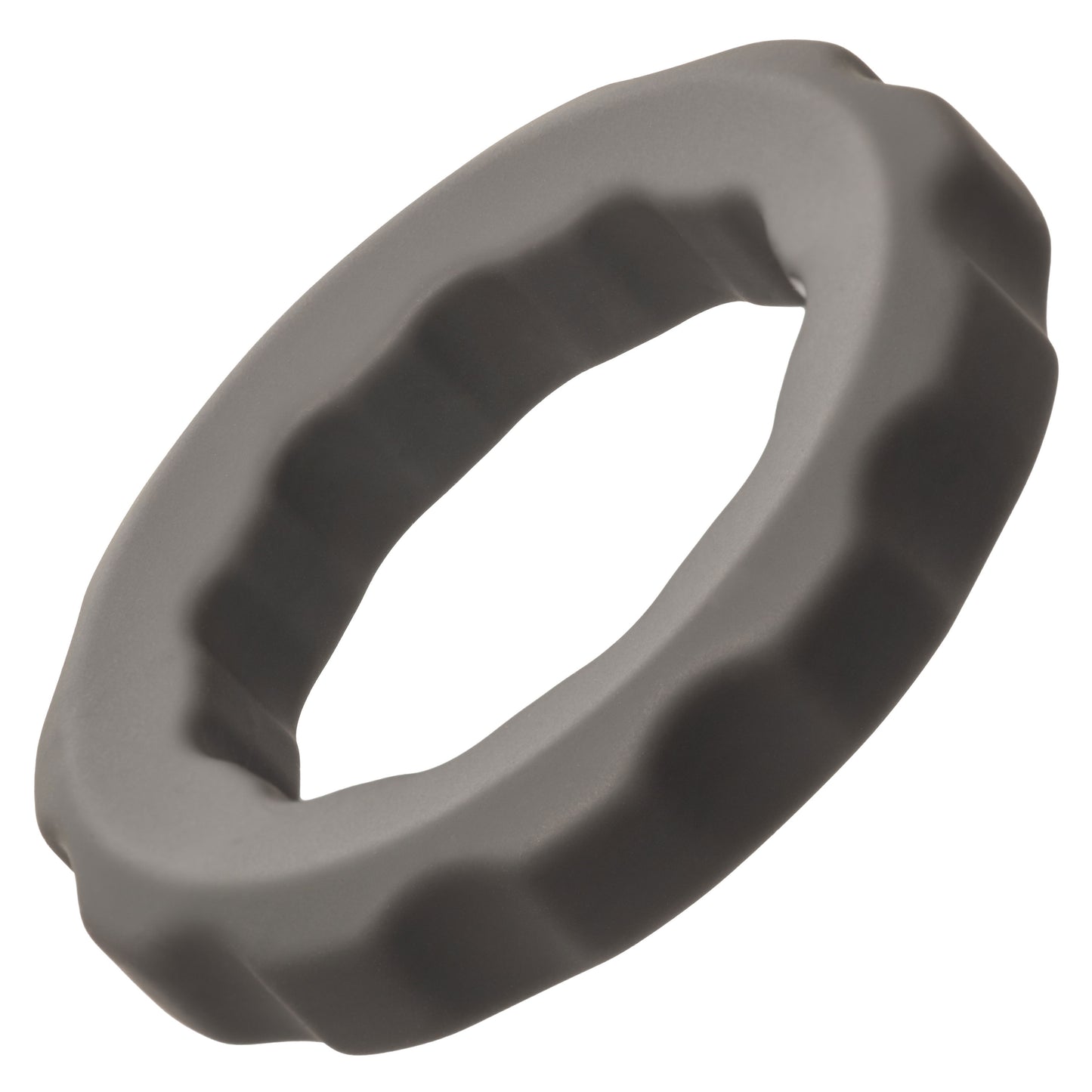 Alpha Liquid Silicone Erect Ring - Gray