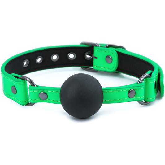 Electra Play Things - Ball Gag - Green