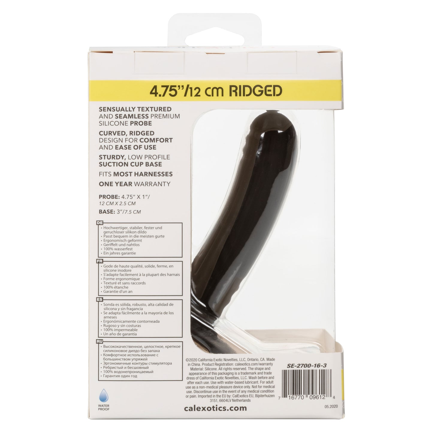 Boundless Ridged - 4.75 Inch - Black