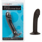 Silicone Curved Anal Stud - Black