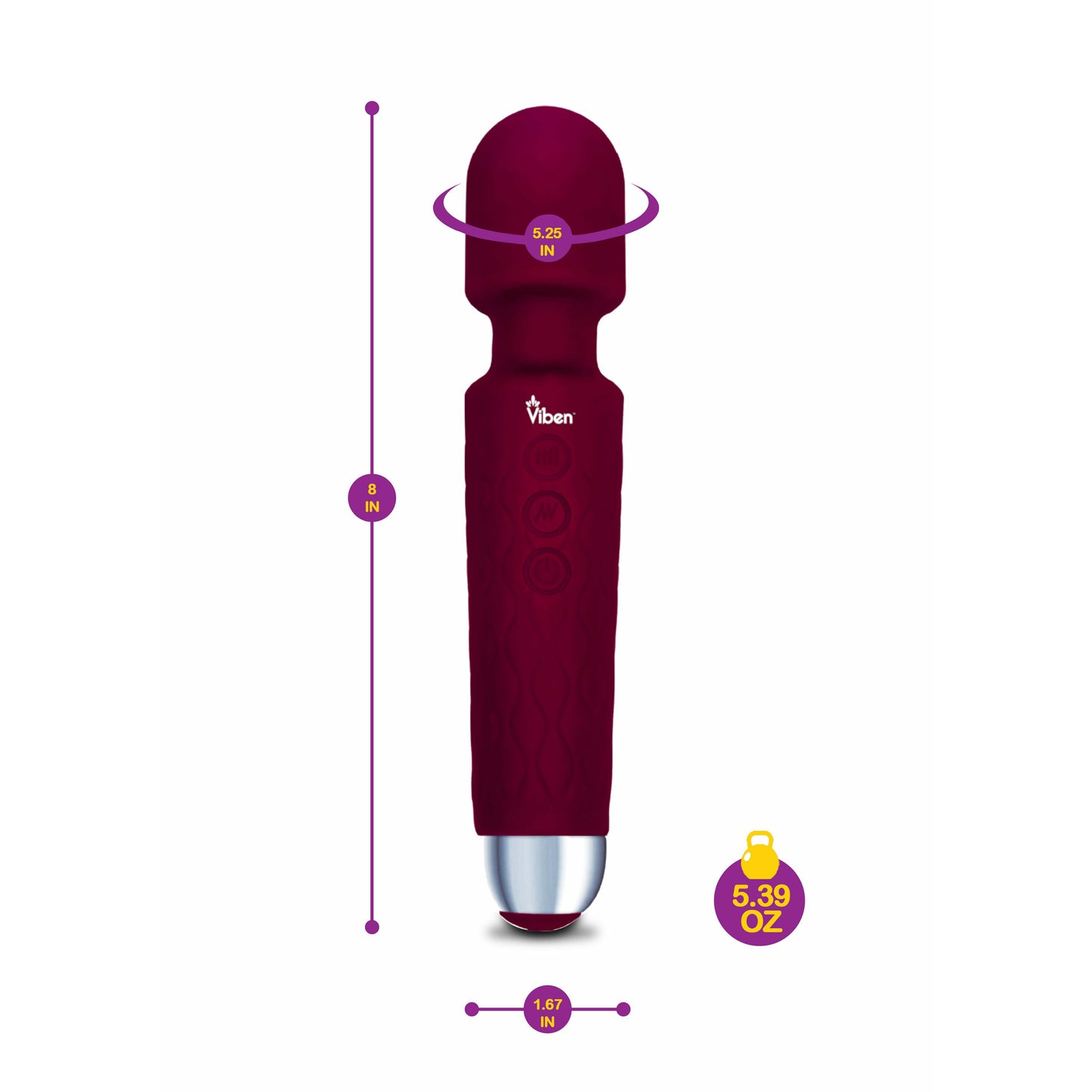 Tempest - Ruby - Intense Wand Massager VB-75003