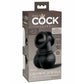 King Cock Elite - the Crown Jewels - Vibrating Silicone Swinging Balls