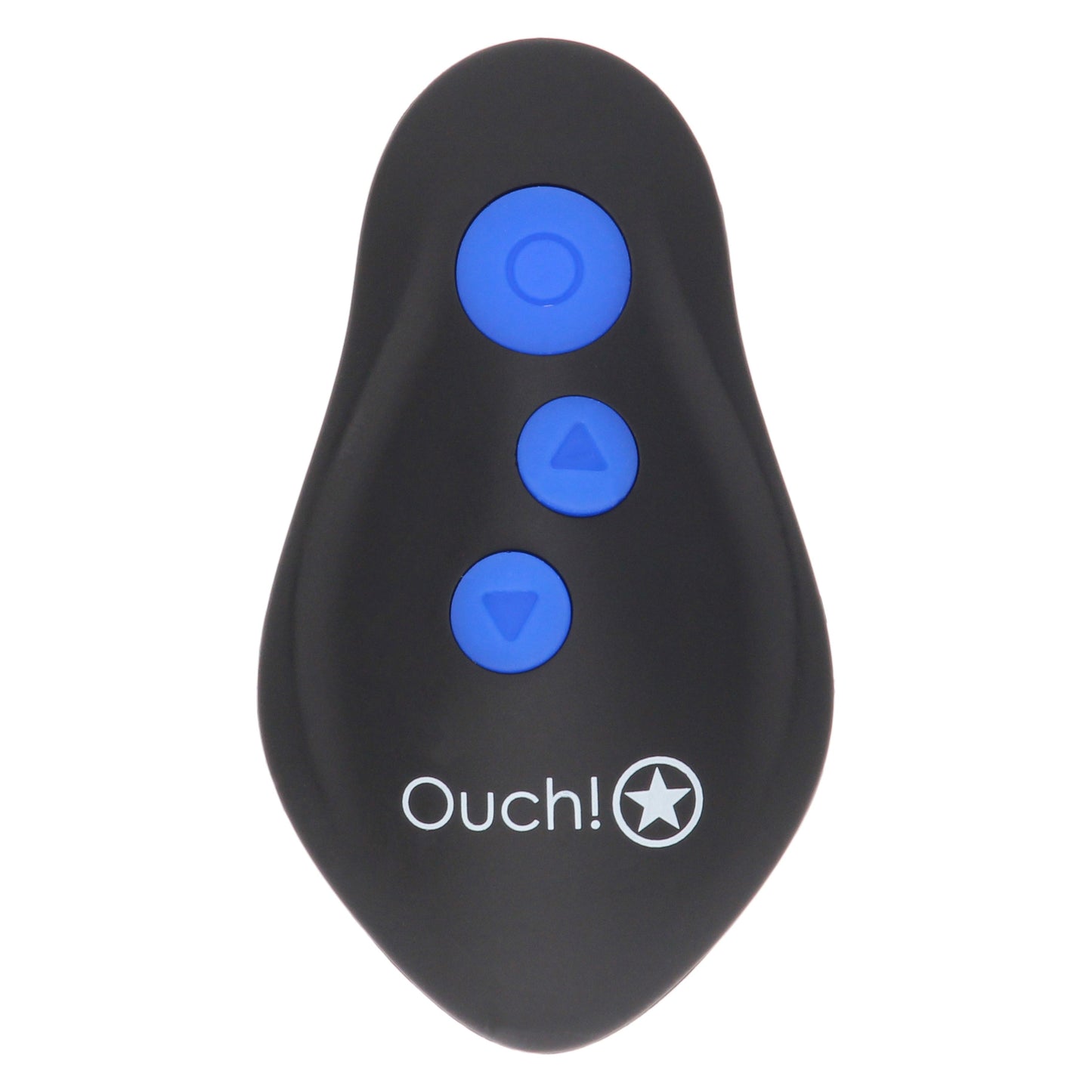 E-Stimulation and Vibration Butt Plug With Wireless Remote Control - Black