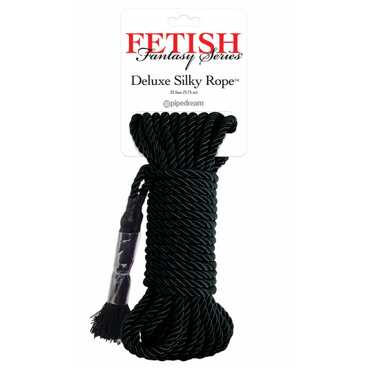 Fetish Fantasy Series Deluxe Silky Rope - Black PD3865-23