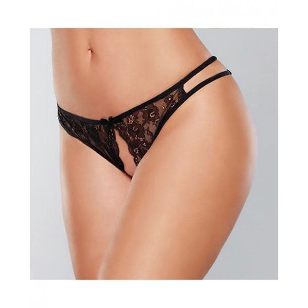 Adore Lovesick Panty - One Size - Black ALR-A1101-OS