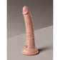 King Cock Elite 7 Inch Silicone Dual Density Cock  - Light