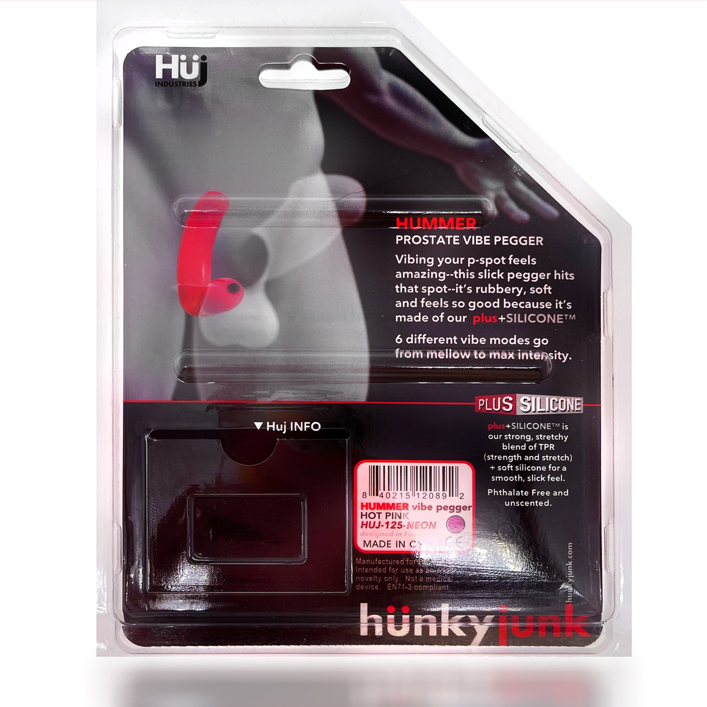 Hummer - Vibe Prostate Pegger - Tar