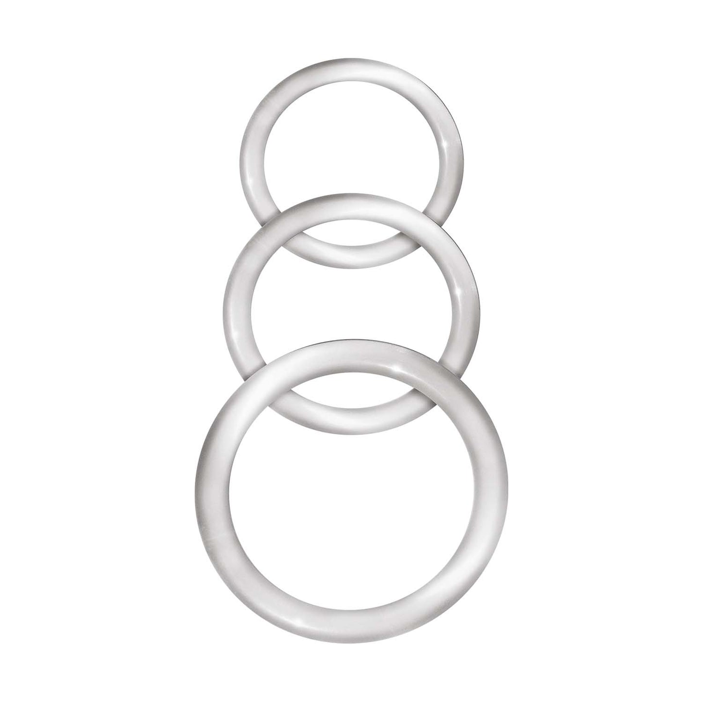 Enhancer Silicone Cockrings - Clear NW3057