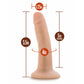 Dr. Skin Silicone - Dr. Lucas - 5 Inch Dong With  Suction Cup - Vanilla