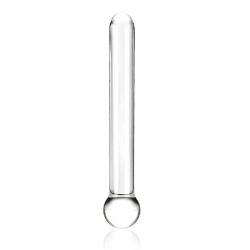 7 Inch Straight Glass Dildo GLAS-139