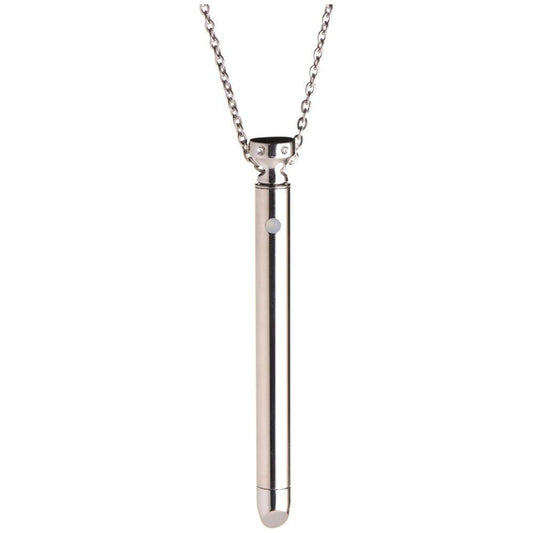 7x Vibrating Necklace - Silver CH-AG894-SIL