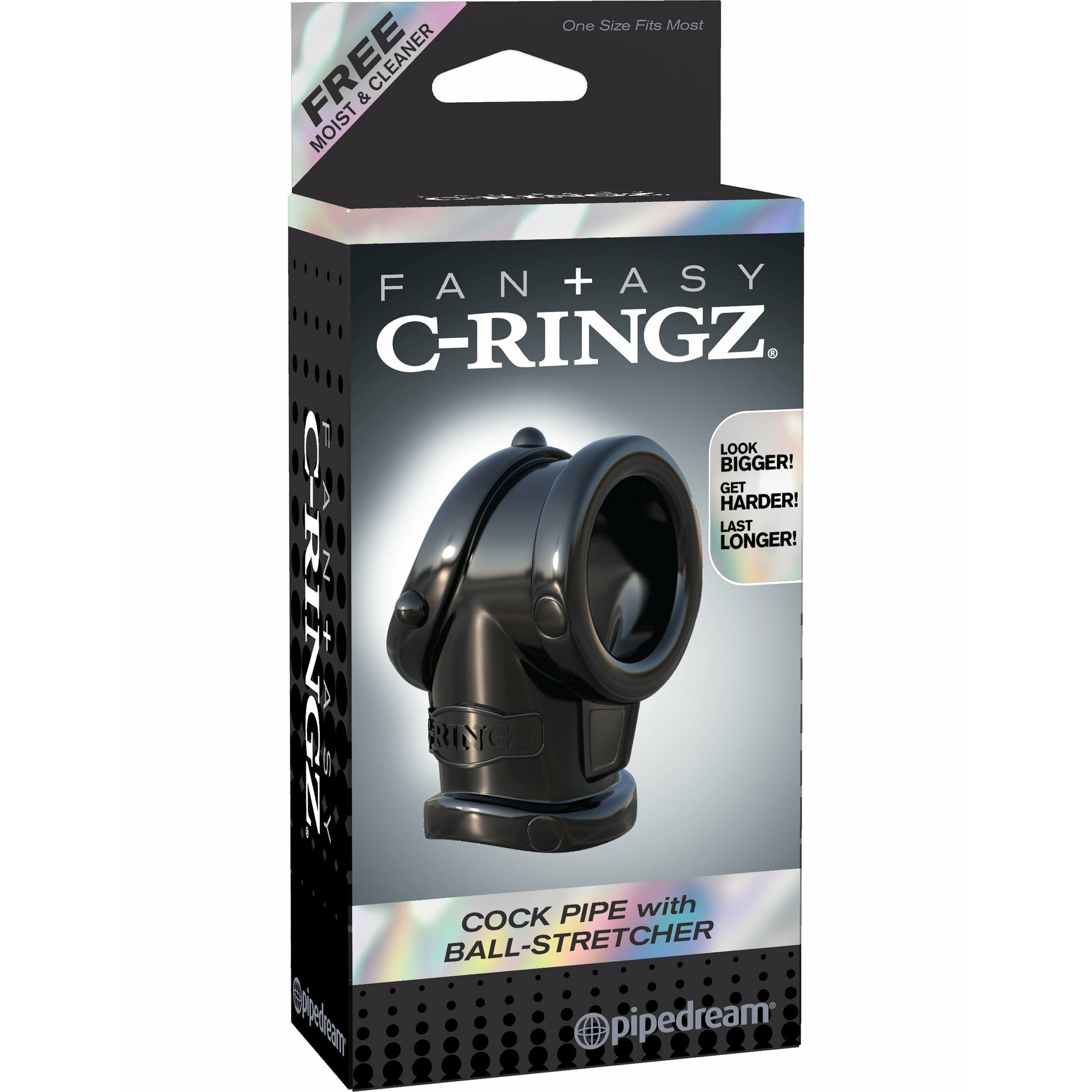 Fantasy C-Ringz Cock Pipe With Ball Stretcher PD5922-23