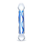 Full Tip Textured 6.5 Glass Dildo