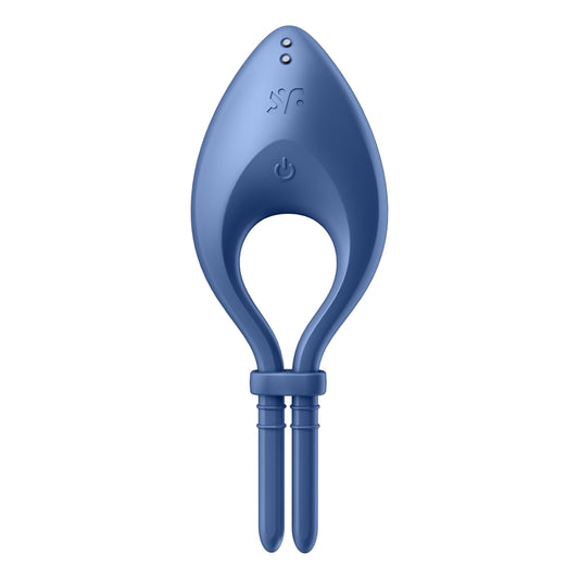 Bullseye Ring Vibrator - Blue