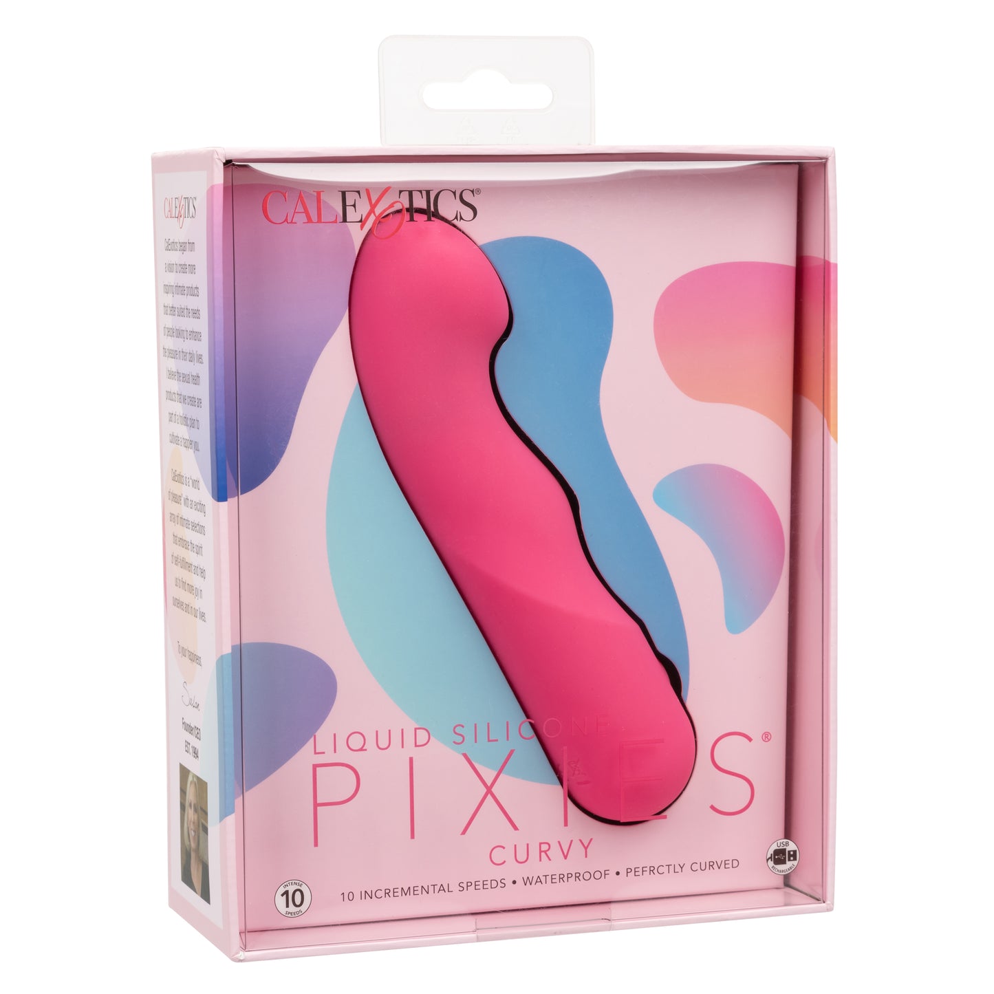 Liquid Silicone Pixies Curvy - Pink