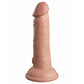 King Cock Elite 6 Inch Silicone Dual Density Cock  - Light