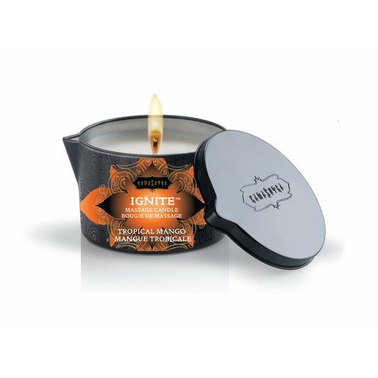 Ignite Tropical Mango Massage Candle - 6 Oz. KS10229