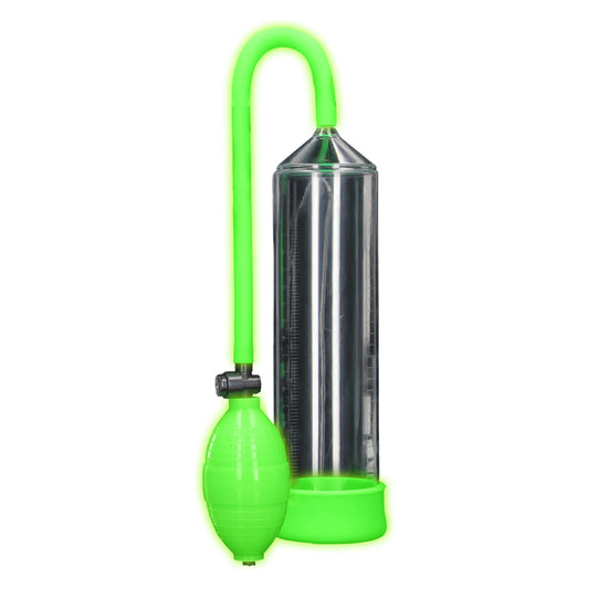 Classic Penis Pump - Glow in the Dark OU-OU785GLO