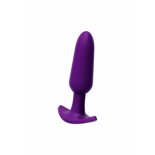 Bump Plus - Rechargeable Remote Control Anal Vibe - Deep Purple