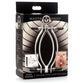 Pussy Tugger Adjustable Pussy Clamp With Leash -  Silver