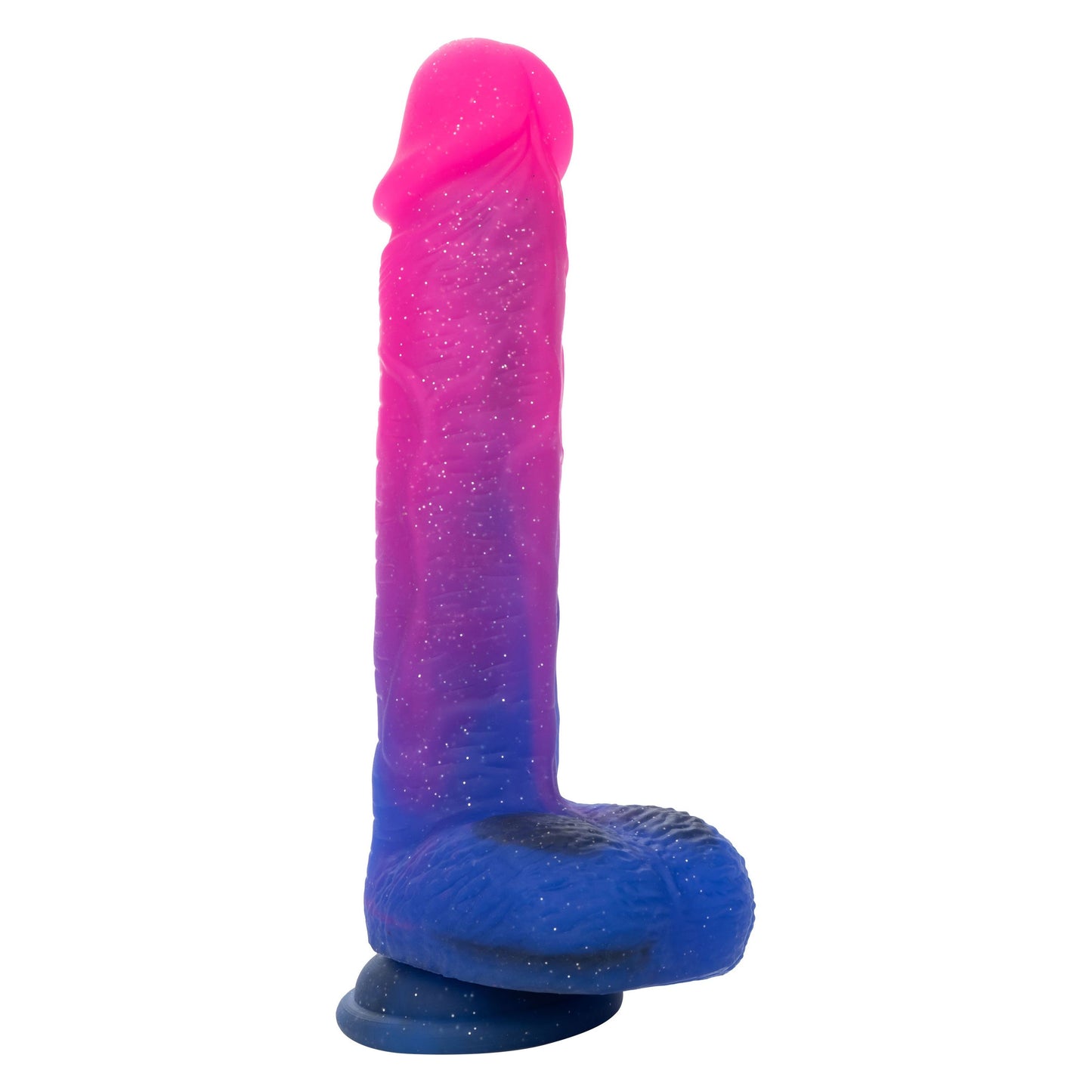 Naughty Bits Ombre Hombre XL Vibrating Dildo -  -  Pink/purple SE4410703