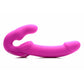 Evoke Rechargeable Vibrating Silicone Strapless Strap on - Pink SU-AF624-PINK