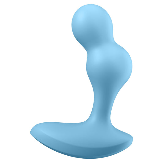 Deep Diver Plug Vibrator - Light Blue