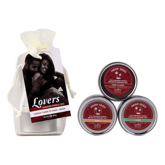 Bag Candle Valentine Trio - Cuddle / Cheek to Cheek / Spoon - 2 Oz EB-HSCV223T