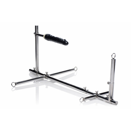 Imprisoned Metal Stockade With Dildo MS-AE970