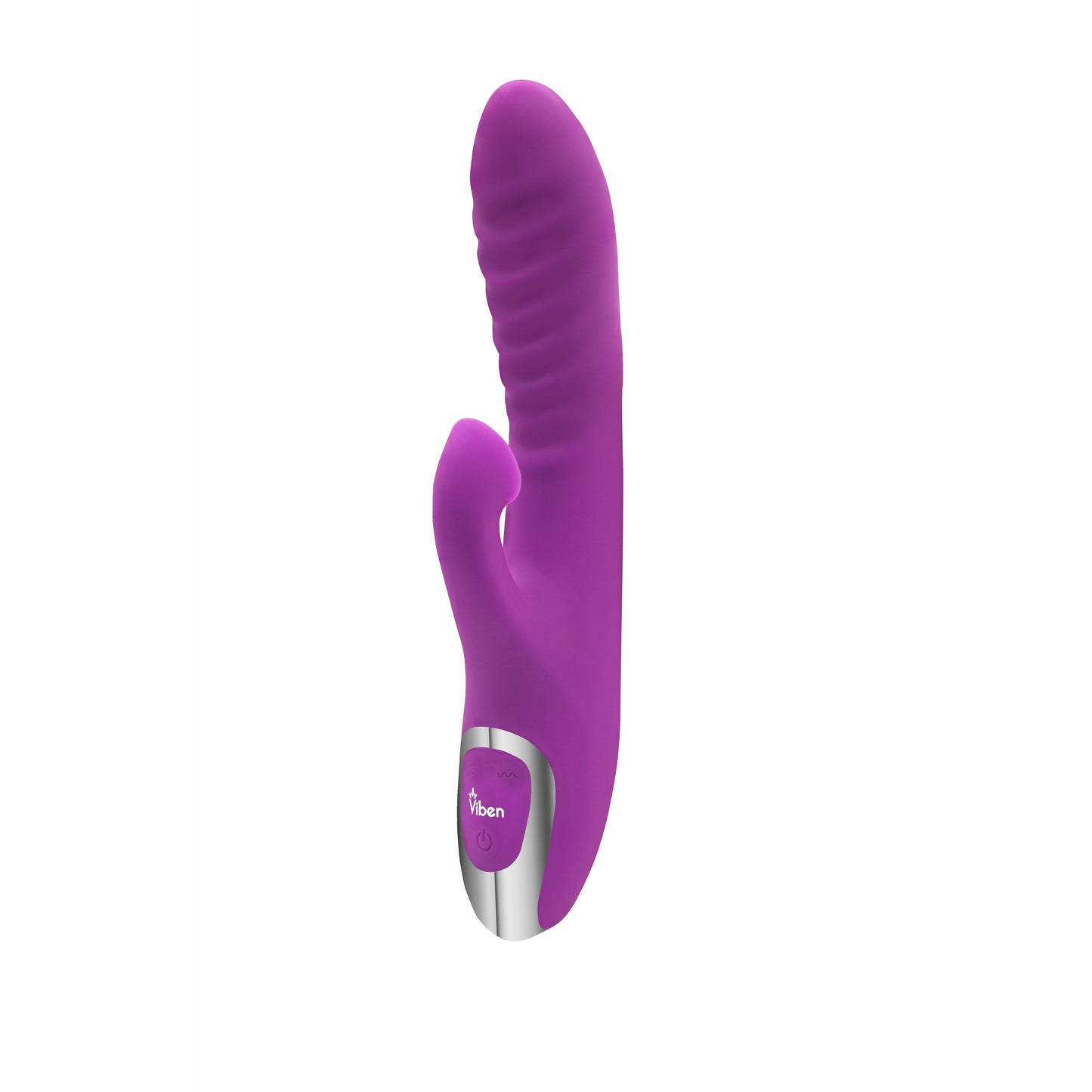 Frenzy - Rabbit Vibe With Clitoral Suction - Berry