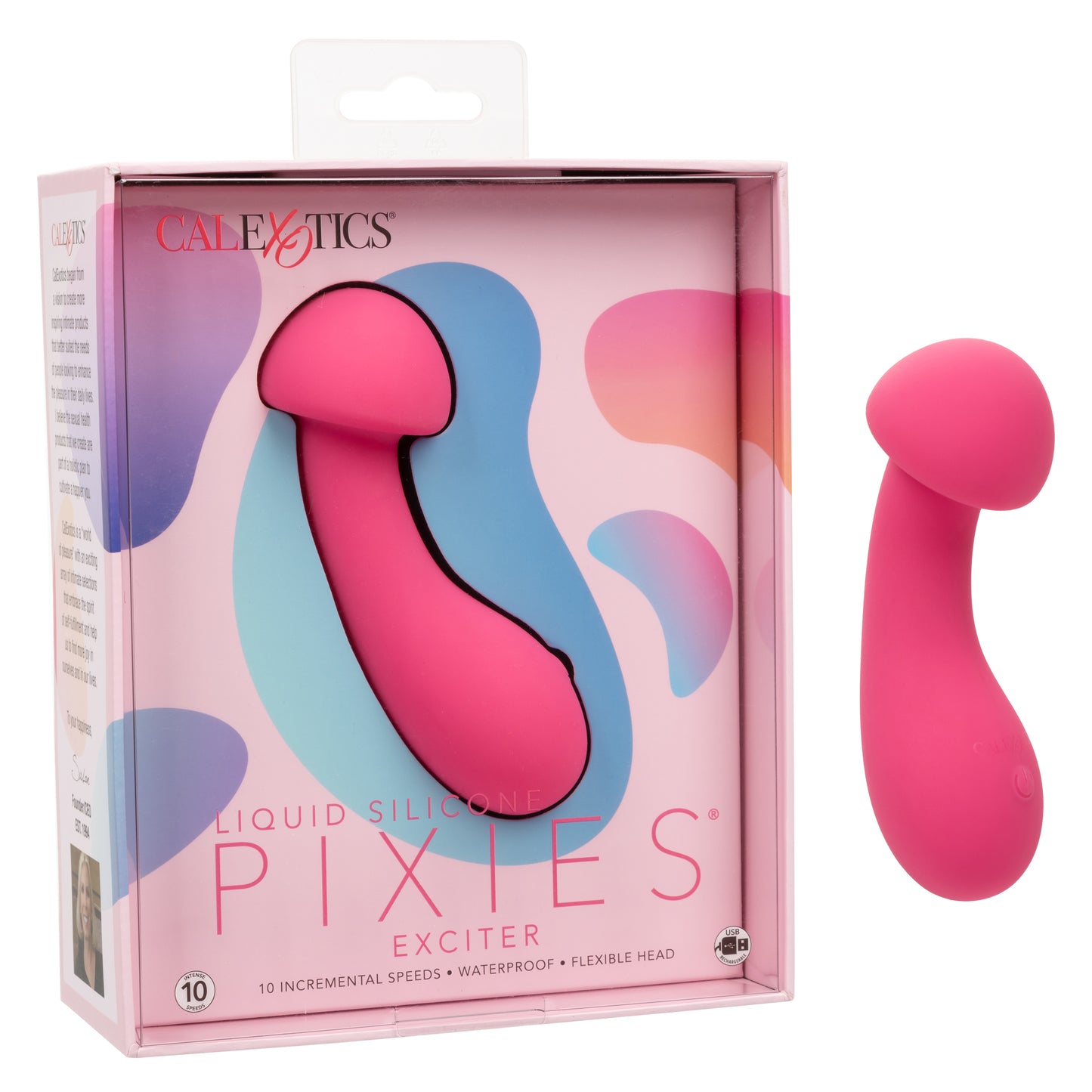 Liquid Silicone Pixies Exciter - Pink