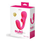 Suki Plus Rechargeable Dual Sonic Vibe - Foxy Pink