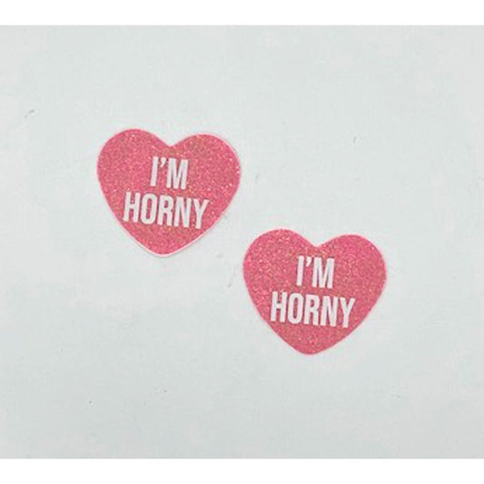 i'm Horny Berry Candy Heart Pasties NN-IMH-CAH-BER