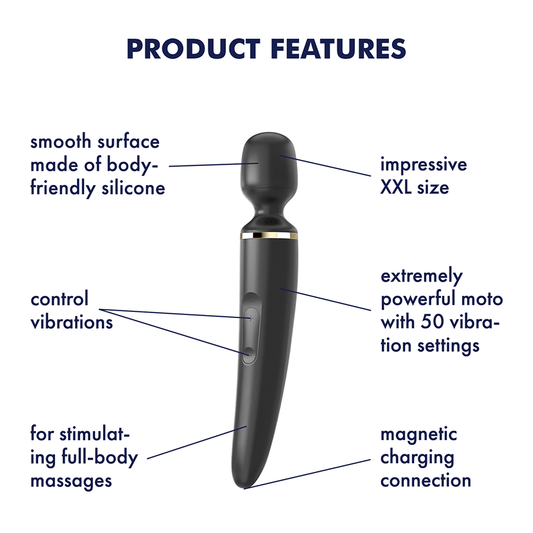Wand-Er Woman - Black/gold