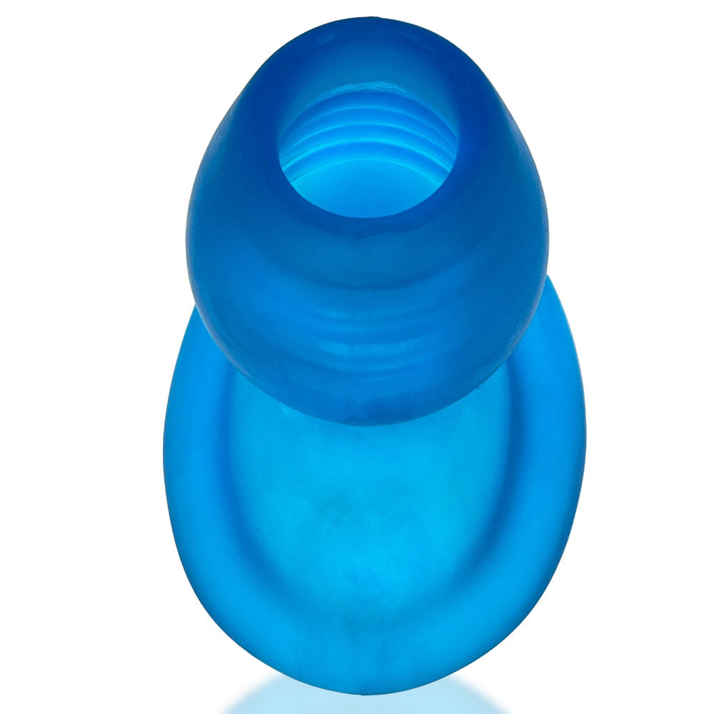 Glow Hole 2 Butt Plug - Large - Blue Morph