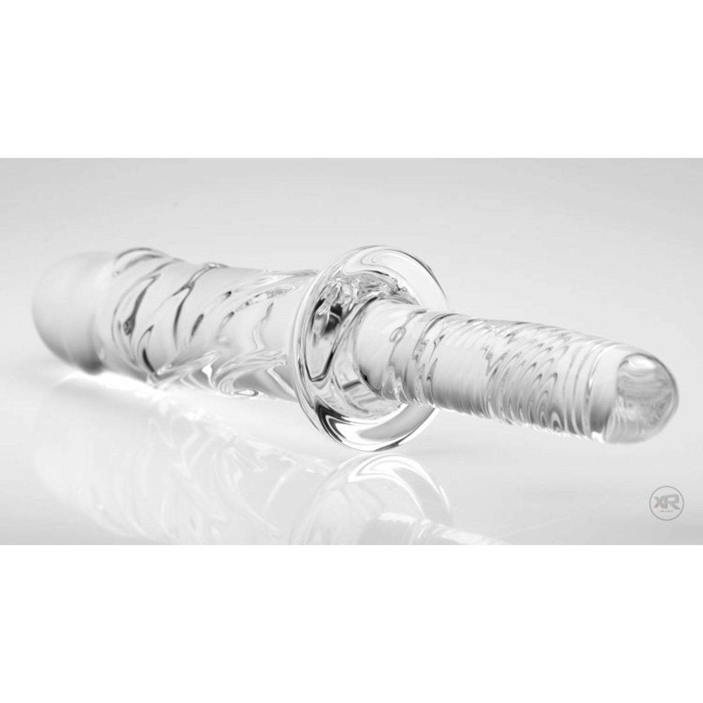 Brutus Glass Dildo Thruster - Clear