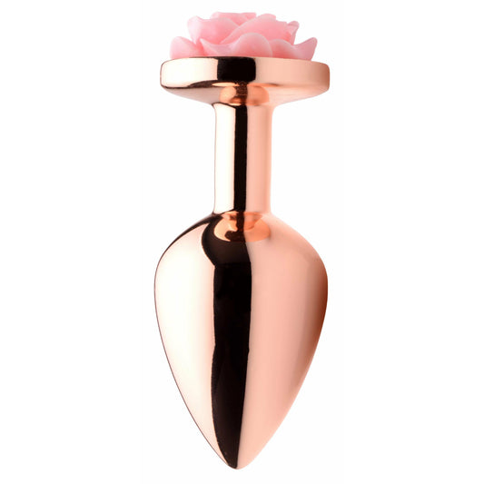Pink Rose Gold Anal Plug - Medium BTYS-AG855-MED