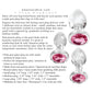 Pink Gem Glass Plug Set - Pink