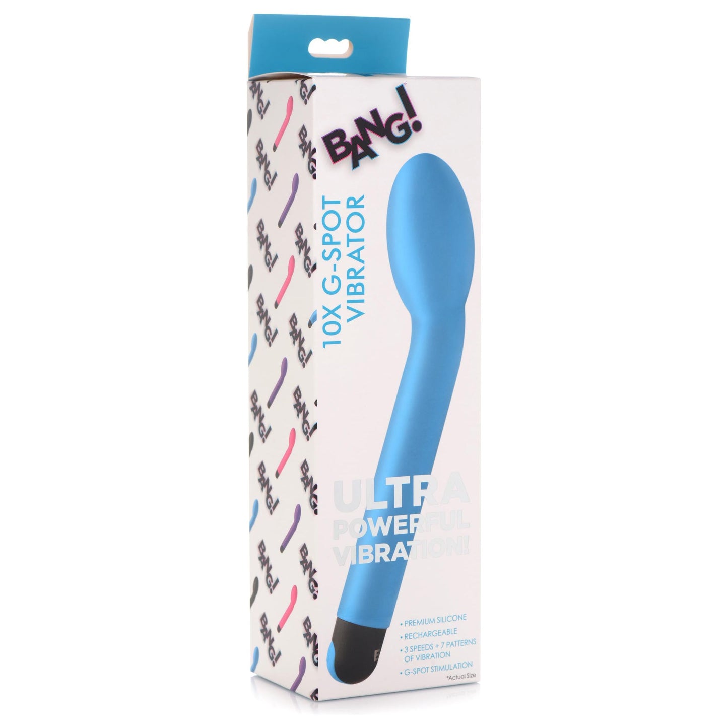 10x G-Spot Vibrator - Blue