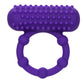 Silicone Rechargeable 5 Bead Maximus Ring - Purple SE1843253