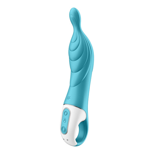 A-Mazing 2 a-Spot Vibrator - Turquoise  SAT-J2018-213-1