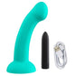 Ergo Super Flexi I Dong Soft and Flexible Liquid  Silicone With Vibrator - Teal WTC963
