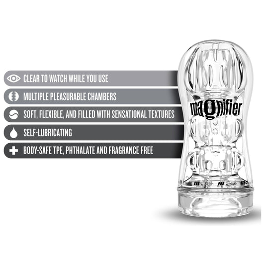 M for Men - Soft and Wet - Magnifier - Clear