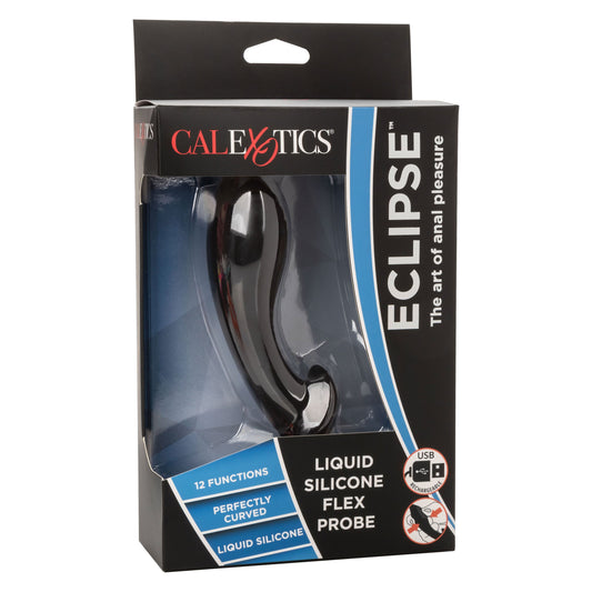 Eclipse Liquid Silicone Flex Probe - Black